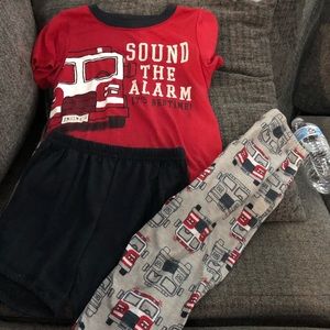 Toddler firefighter bundle